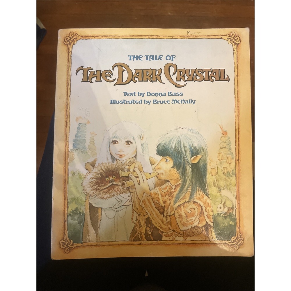 The Tale Of The Dark Crystal, Paperback 1985‎ Text: Donna Bass.